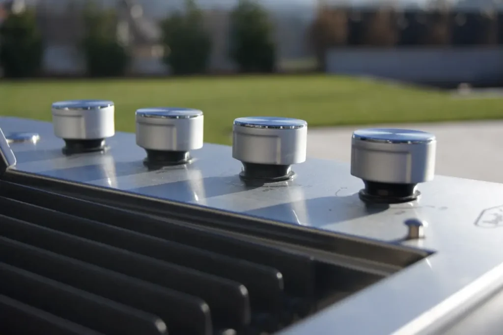 Drehknöpfe des BeafEater Grills