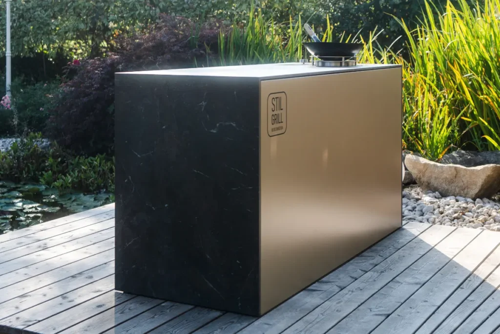 Outdoorküche clean - Stilgrill Outdoor Küche Edelstahl – elegantes Design für den Außenbereich