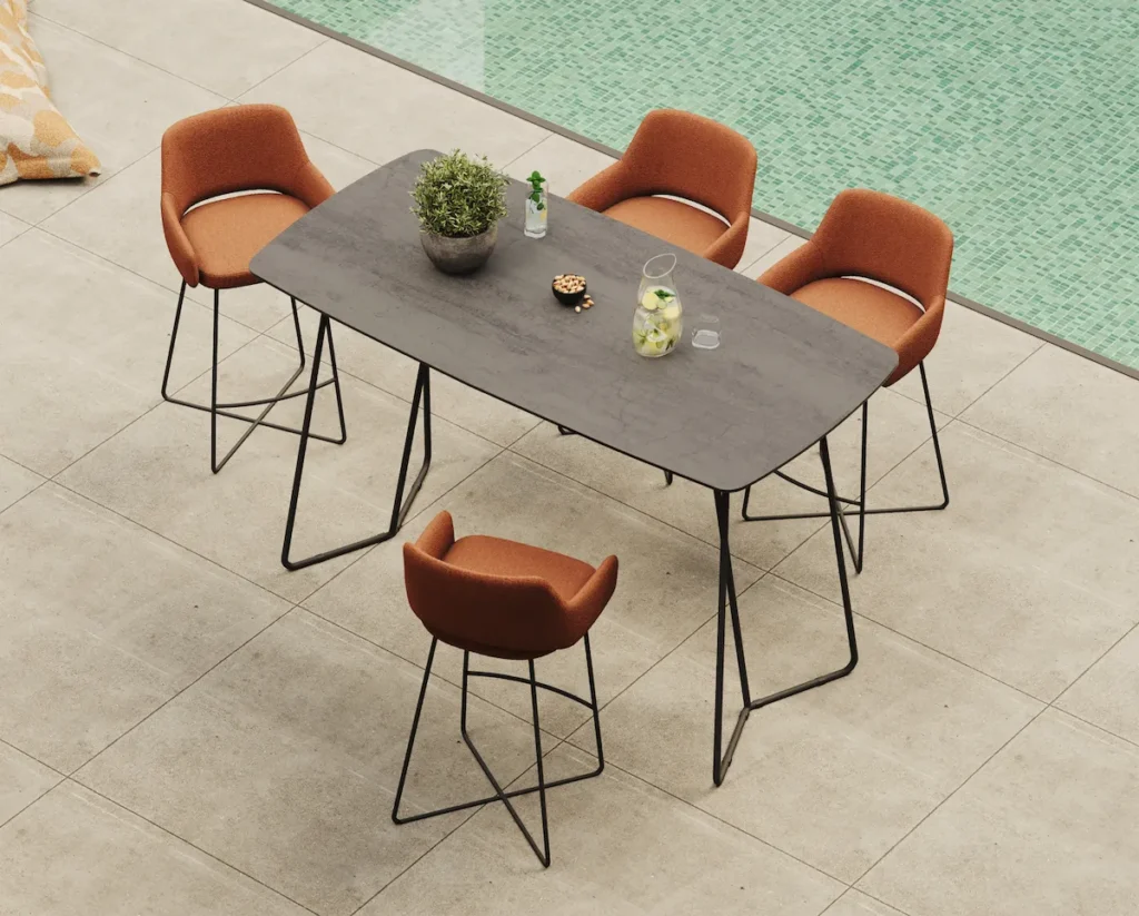 innsout Barchair - Design-Sitzgruppe vom Outdoor Möbel Hersteller Stilgrill