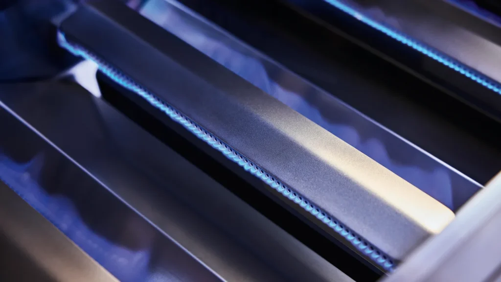 Detailaufnahme von Brenner