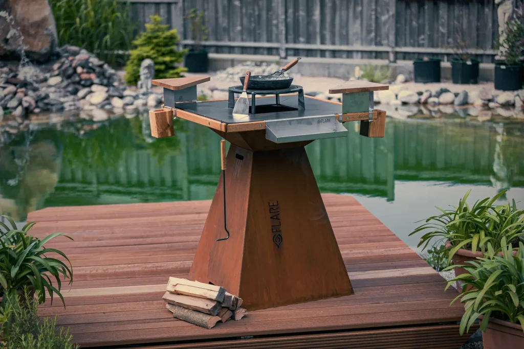 Flare Feuergrill Gesamtansicht